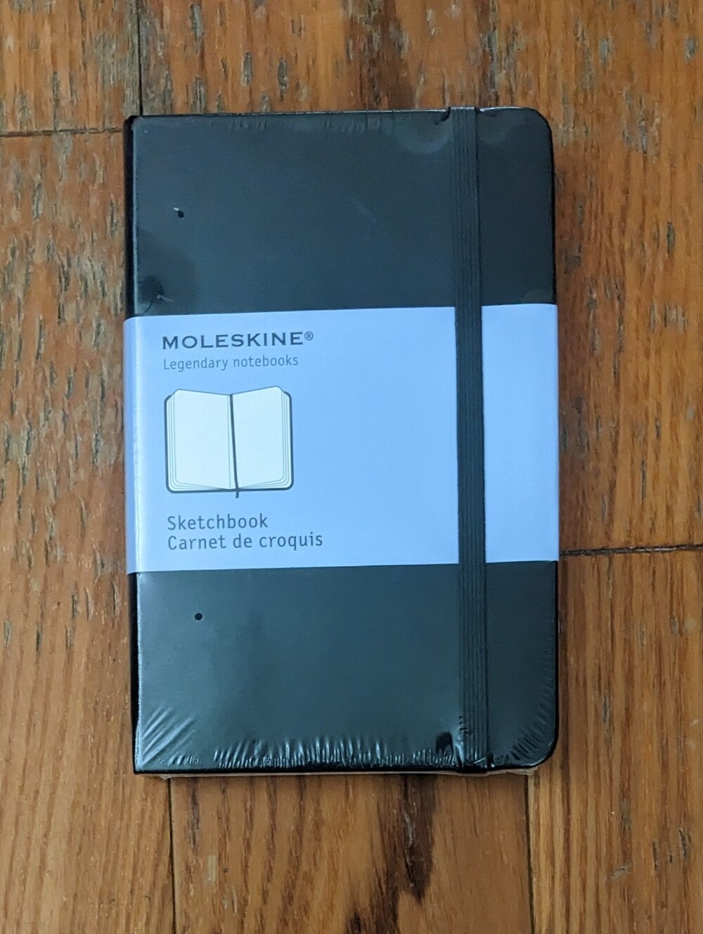 Classic Moleskine Black Pocket Sketchbook Brand New Sealed 3 1/2 X 5 1/2